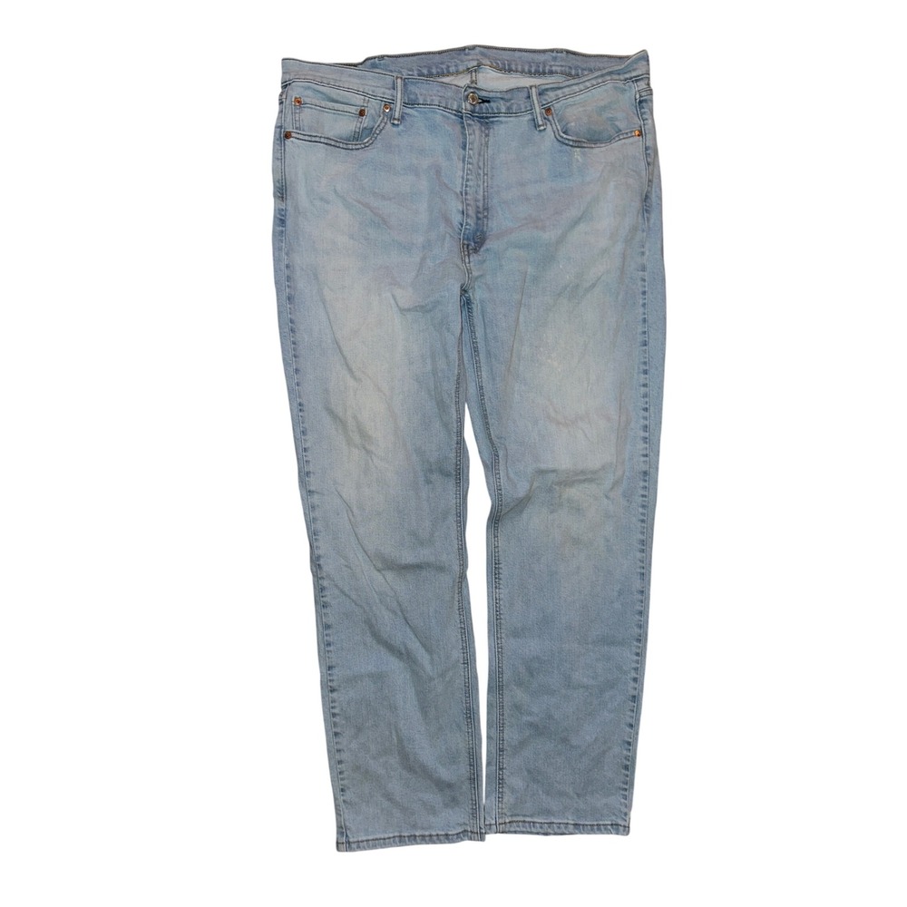 Levis 541 Athletic Taper Jeans Mens 41x30 Light Wash Blue Denim Stretch 4433